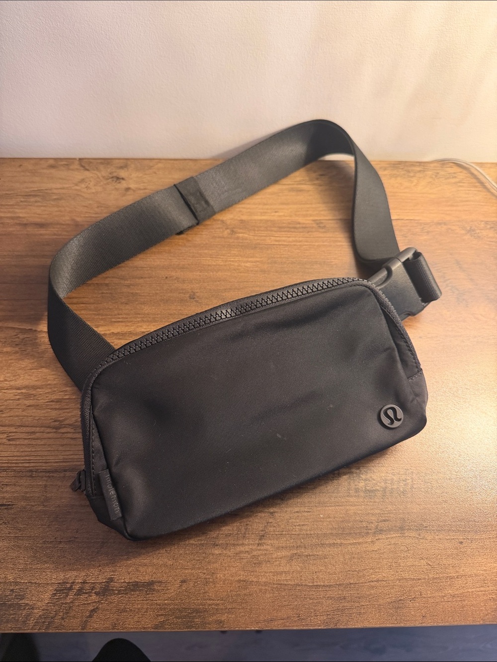 lululemon athletica Black Waist Bag